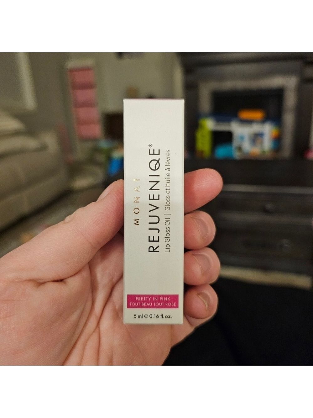 Monat Rejuveique Lip Gloss Oil Pretty in Pink
